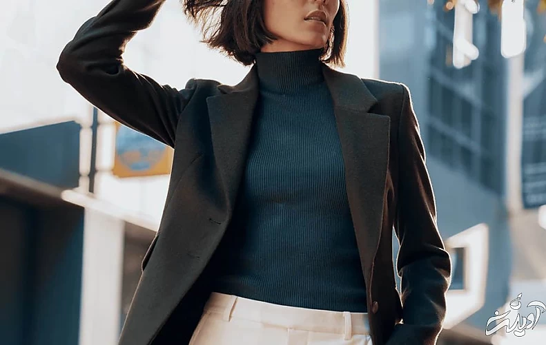 کت و یقه اسکی